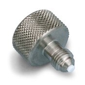 Stainless Steel Bleeder Drain Valve Knob Screw with Tip Seat